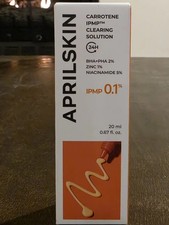 APRILSKIN Carrotene IPMP Clearing Solution 20ml NEW B4