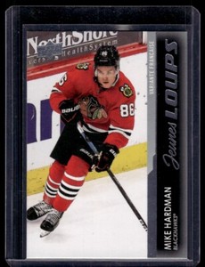 2021-22 Upper Deck Young Guns French Mike Hardman Rookie #208 Chicago Blackhawks