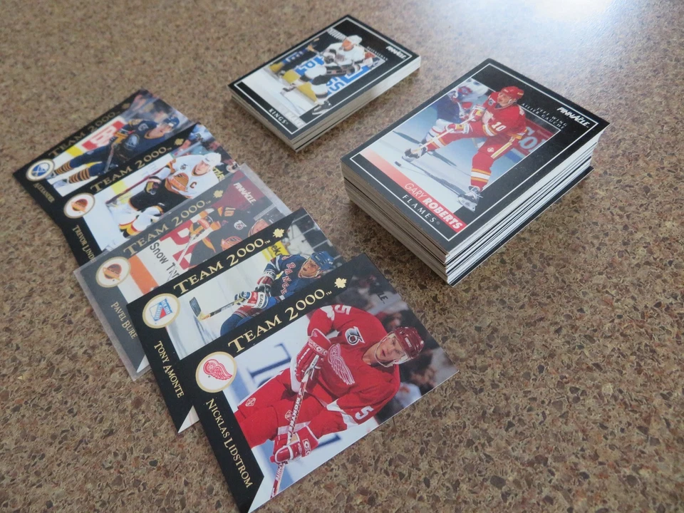 1992-93 Pinnacle French Hockey Cards or US - U Pick -buy 10 or more FREE Ship - Image 3 of 4