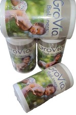 4 GroVia Bioliners Diaper Liners 200 Count X 4 Dye, Chlorine  Fragrance Free