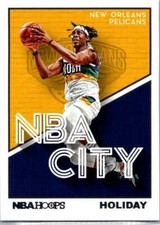 2019 Jrue Holiday #20 New Orleans Pelicans NBA City Holo MBKC #36