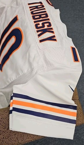 Mitchell Trubisky — Chicago Bears Nike Away Stitched Jersey — Size 48 NWOT - Picture 7 of 8
