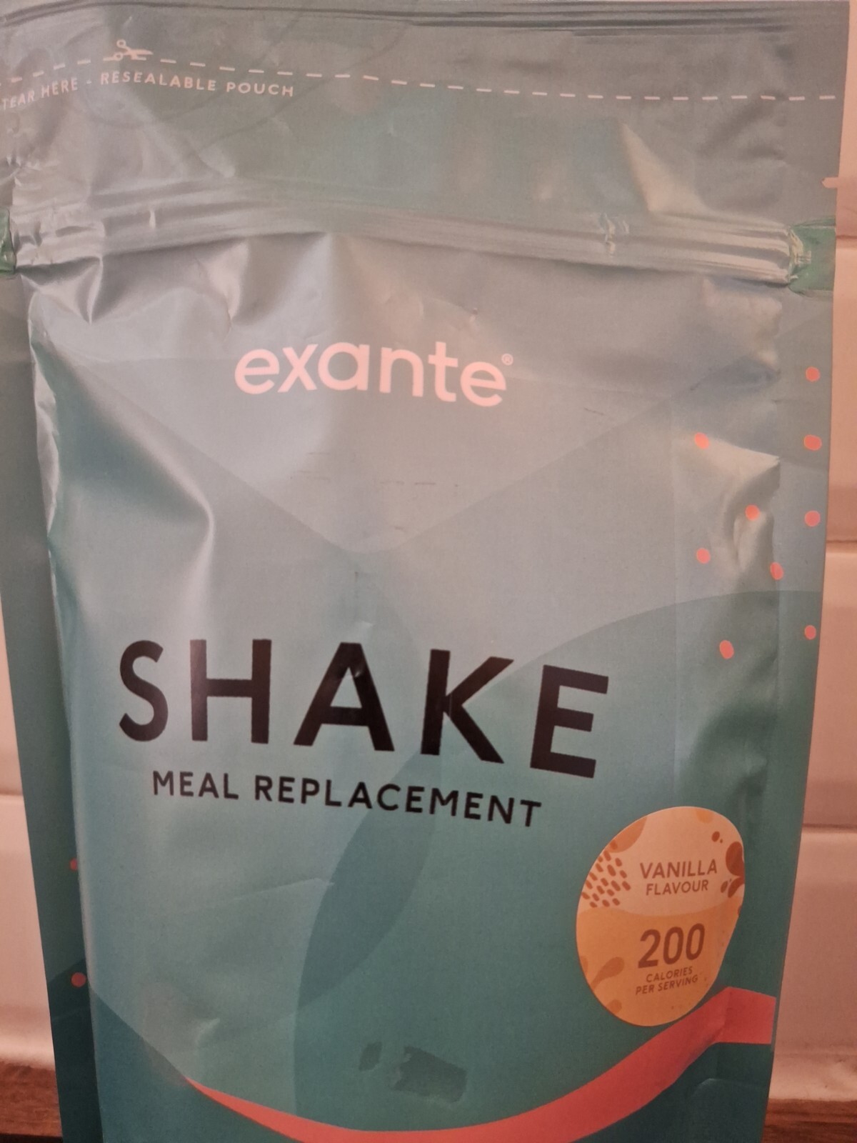 Exante Meal Replacement Shakes Vanilla POUCH EXP 03/24 COMBINE📮MORE