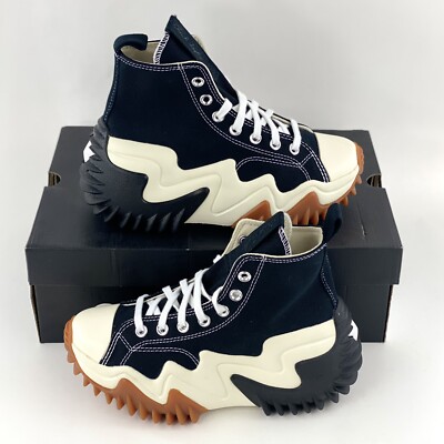 Converse Run Star Motion HI Black White Women's Sneakers