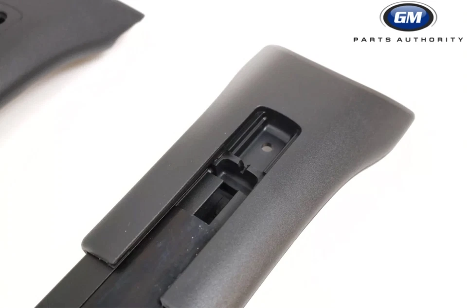 Equipamiento de riel transversal para portaequipajes de techo GMC Acadia 2010-2017 negro OEM GM Foto 2 de 4