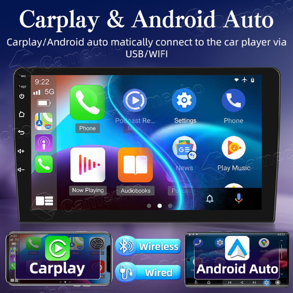 Apple - アップル 2+32GB Car Stereo Radio Android 15 CarPlay For Toyota Land