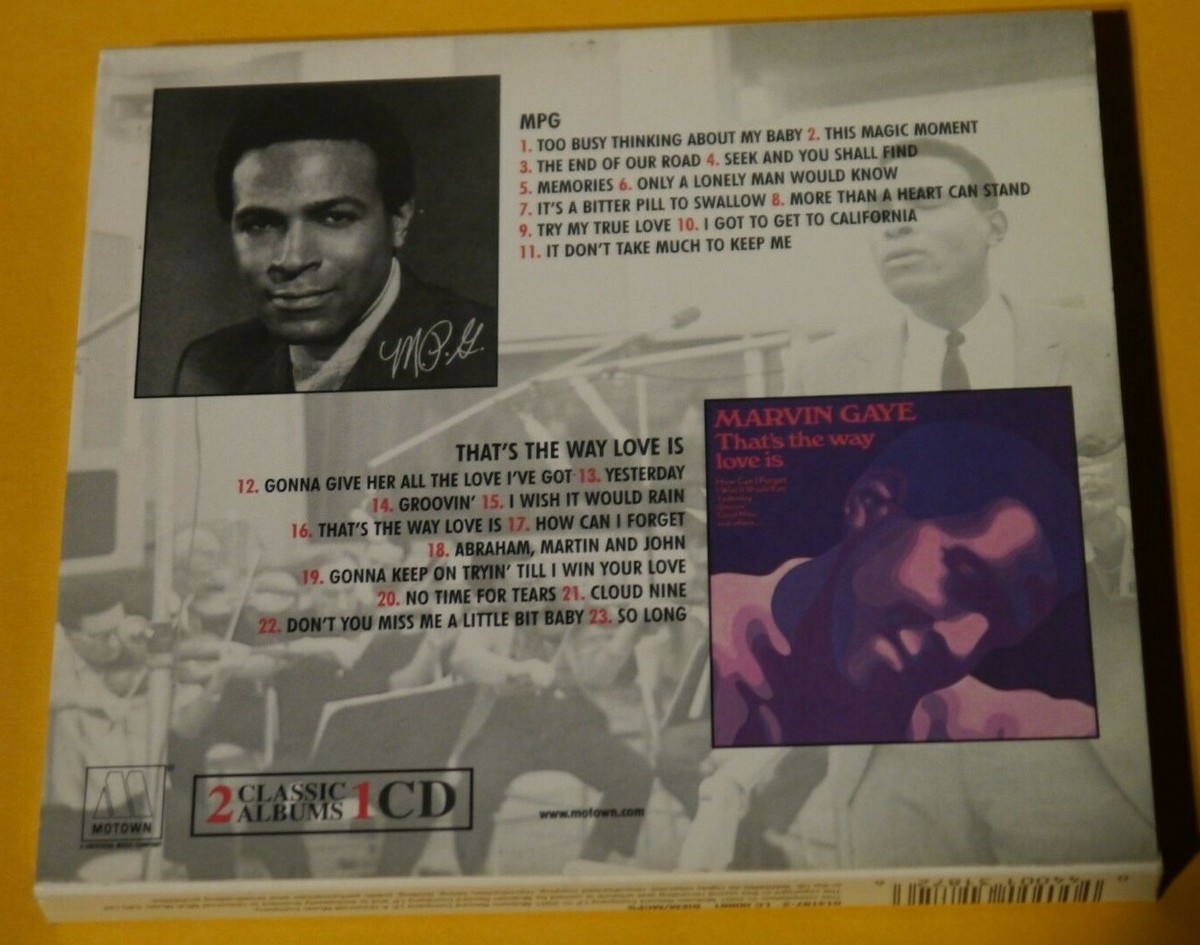 Marvin Gaye That's the Way Love IsとM.P.G Mpg & That's The Way Love Is - Album by Marvin Gaye | Spotify