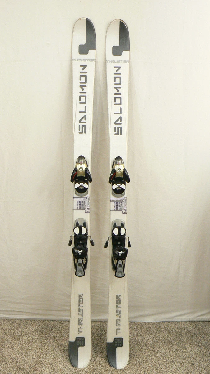 161cm SALOMON TENEIGHTY THRUSTER Twin Tip Park Pipe w/ S810 Bindings | eBay