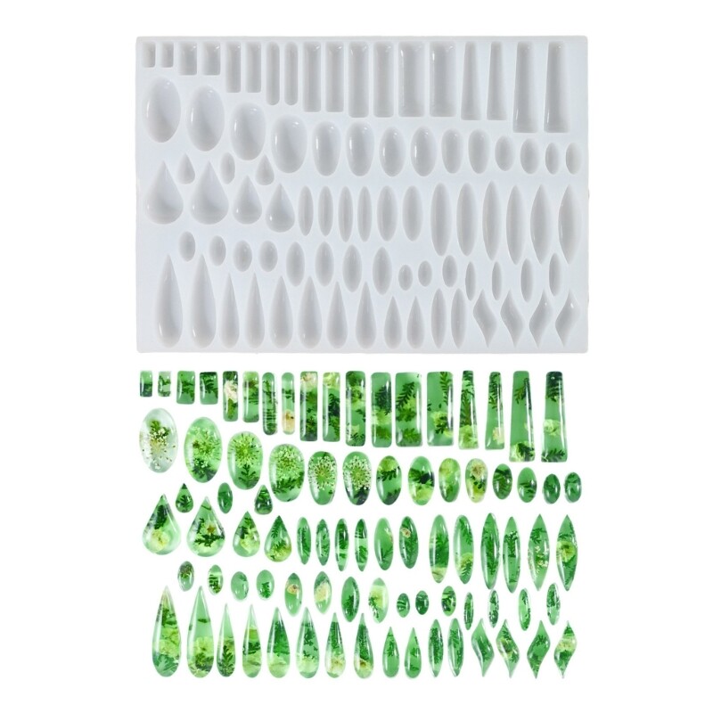 Flexible Silicone Jewelry Mold for Handmade Pendant Crafting