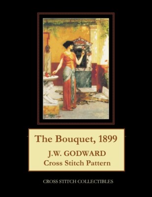 The Bouquet, 1899: J  W  Godward Cross Stitch Pattern