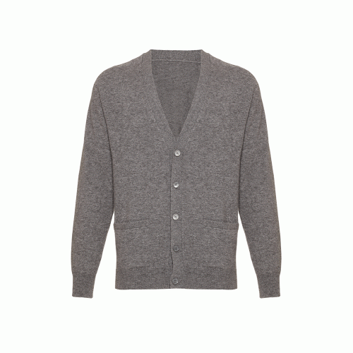 Klassische Herren-Strickjacke aus 100 % Kaschmir - Bild 6 von 6
