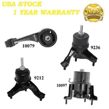 4PCS MOTOR & TRANS MOUNT FIT 2014-2016 Toyota Highlander 3.5L - Auto Trans
