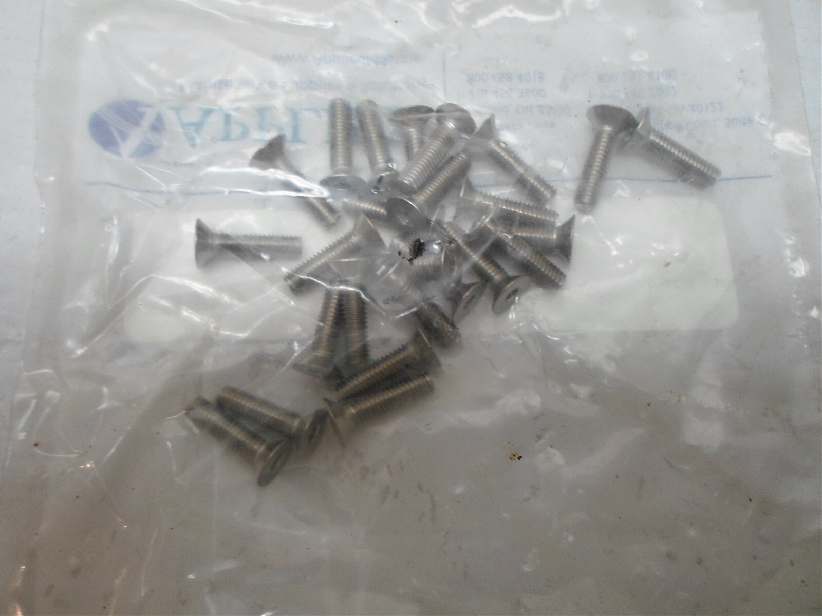 Pack of 25: MET SS Flat Head CS M4 x 16 0. Applied Part No. 112536