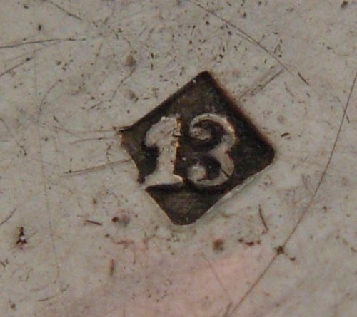 MID 19th CEN. GERMAN 13 LOTH SILVER GUILLOCHE KIDDUSH CUP W/ CARTOUCHE & INITIAL - Picture 12 of 12