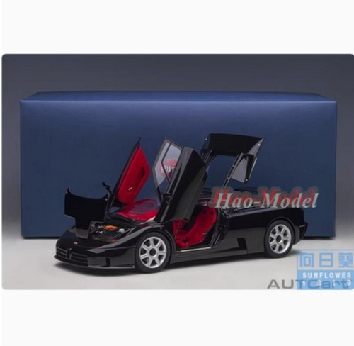 AUTOART 1/18 Bugatti EB110 SS Supercar Alloy points de vente Diecast Model Car Simulation Gift