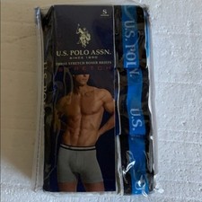 U.S. Polo Assn. Cotton Stretch Boxer Briefs S
