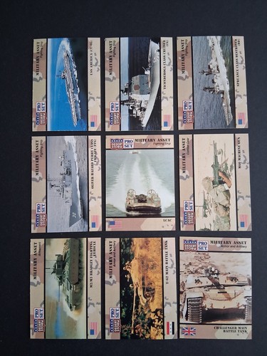 1991 Desert Storm Pro Set - Pick The Cards To Complete Your Set #1-250 - Picture 185 of 237