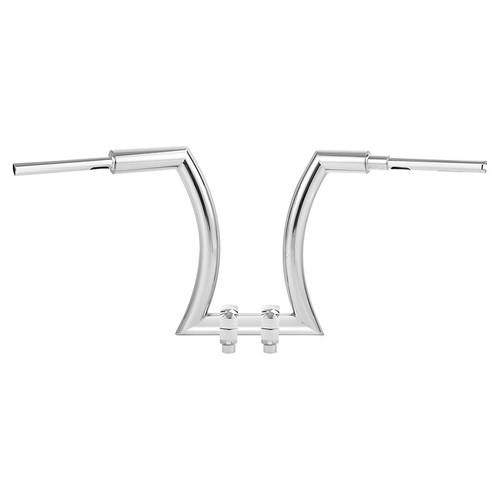 18" Rise 2'' Hanger Bar Handlebar Risers For Harley Sportster Softail Touring