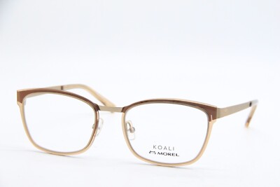 NEW MOREL KOALI 20054K PD15 BROWN GUNMETAL AUTHENTIC FRAMES EYEGLASSES 54-20