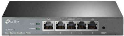 TP-LINK TL-R470T+ 5-Port Multi-WAN Loadbalance Breitbandrouter - BRANDNEU