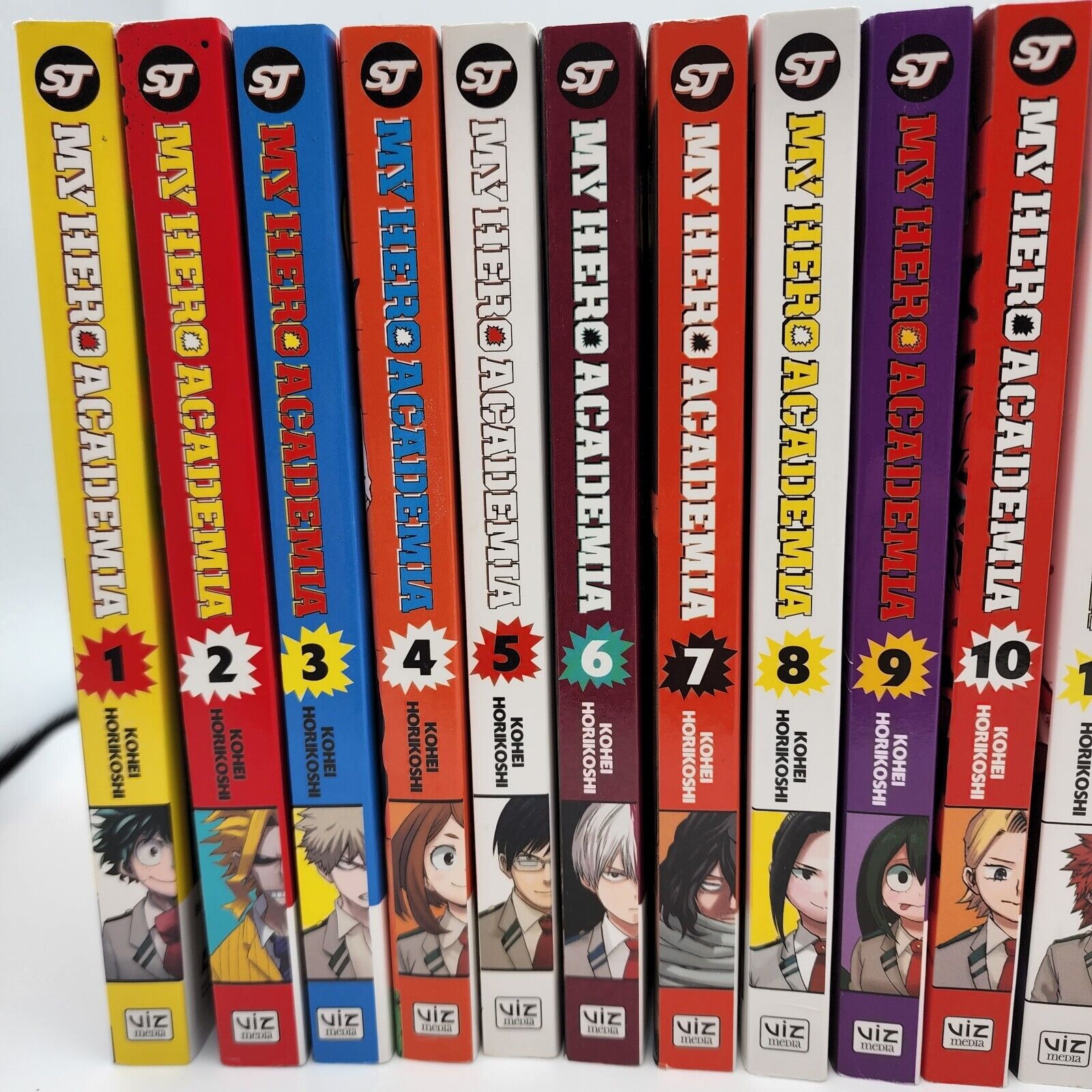 My Hero Academia Manga Series ( Vol 1 - 23 ) Collection 23 Books Set By  Kohei Horikoshi: unknown author: : Books