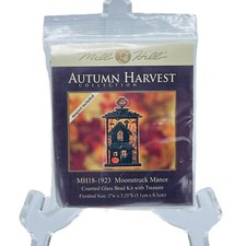Mill Hill Autumn Harvest Counted Glass Bead Kit Moonstruck Manor Halloween