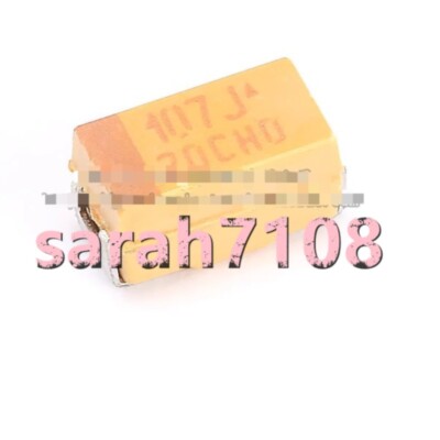 10PCS Chip tantalum capacitor 3216A 6.3V 100UF 20% TLJA107M006R0800 1206#YT