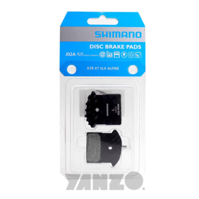Shimano J02A Resin Cooling Fin Ice Tech Disc Brake Pads SLX Deore XT XTR