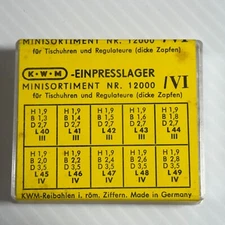 KWM Clock Bushings Bushes Assortment 100 Pieces NR 12000  VI - Made in Germany