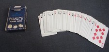 Vintage Peanuts Snoopy Playing Cards Hallmark Mini Playing Cards