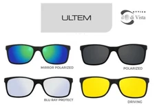 Replacement Clip x Ultem Glasses U-221 53-18 Col. 02 Nero - Replacement Clip