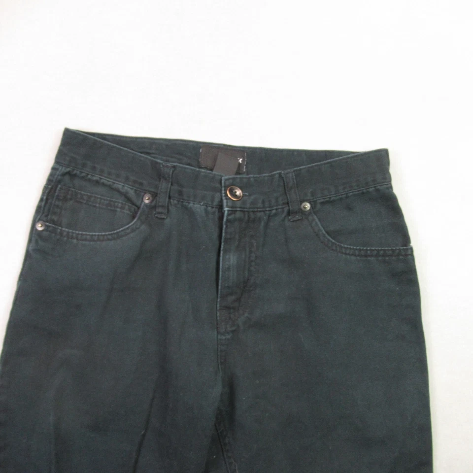 Pantalones Hurley Niñas 27X28 Pierna Recta Bolsillo con Cremallera Exterior Senderismo Negros Elastizados Foto 2 de 4