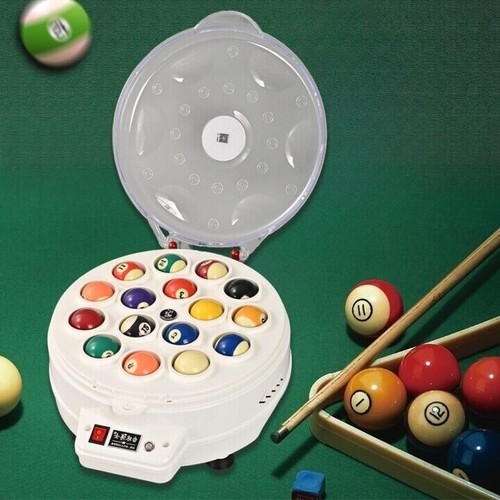 16/22 Balls Billiard Ball Polisher Automatic Pool Balls Cleaner/Snooker