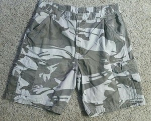 wrangler white camo cargo shorts