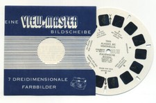 ALASSIO Bis VENTIMIGLIA Italienische Riviera 1955 German ViewMaster Reel 1666