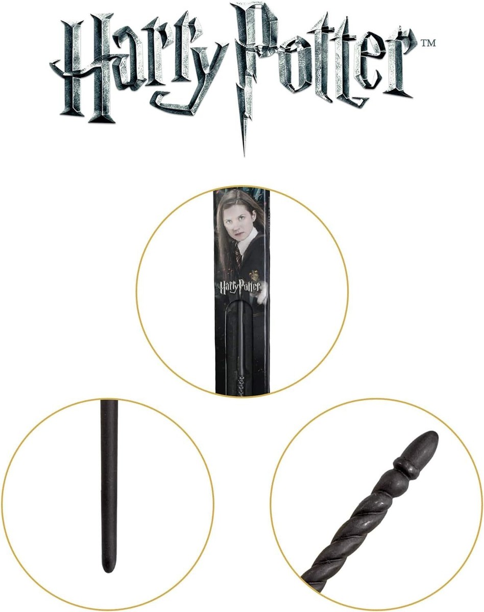 Harry Potter réplique baguette PVC Ginny Weasley 30 cm