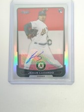 2020 Bowman's Best Decade's Best Rookie Auto Jesus Luzardo /99 DB-7 Athletics 