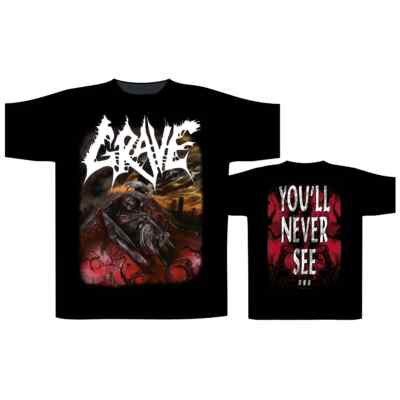 Grave - You´ll Never See  Band T-Shirt - Official Merchandise