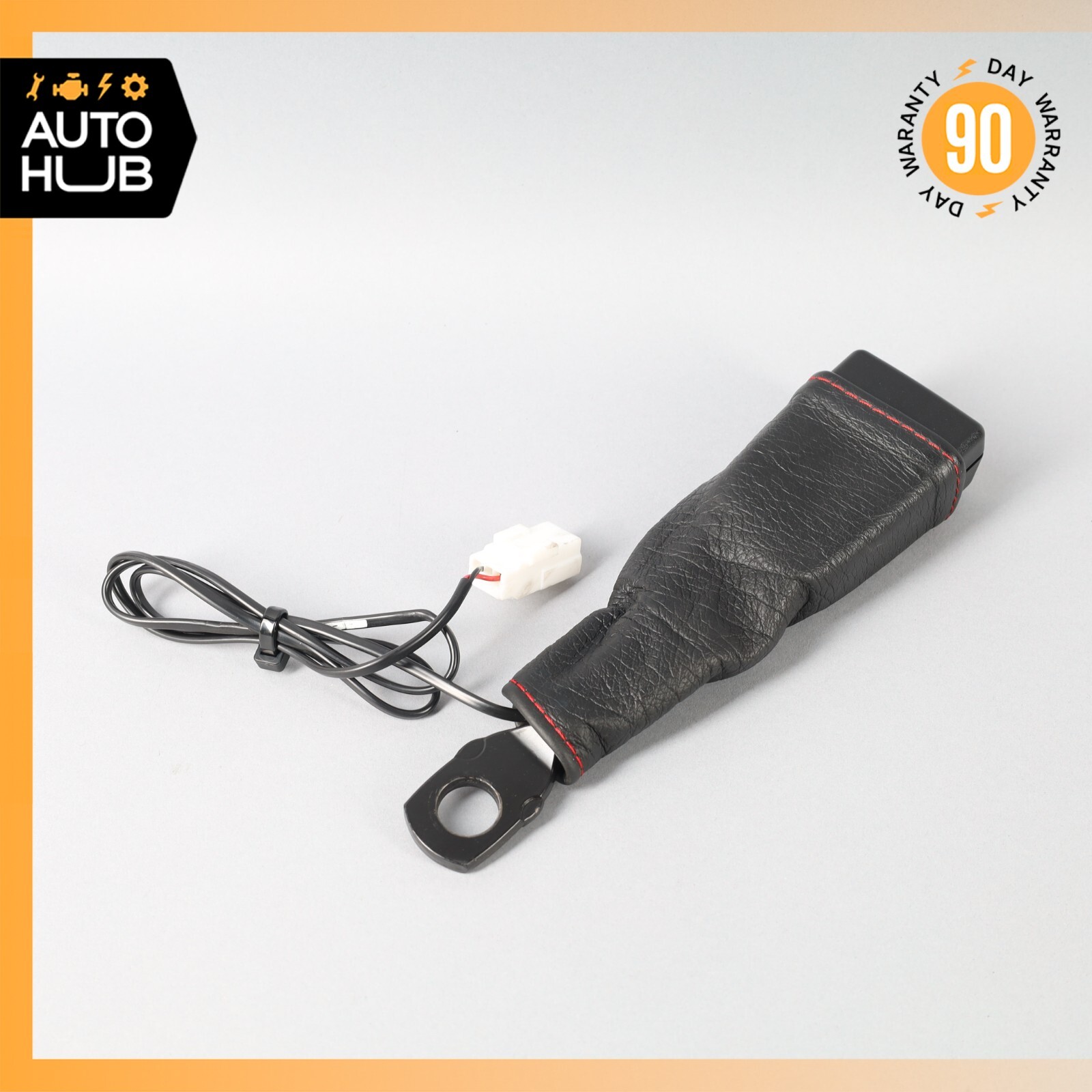 08-19 Maserati GranTurismo M145 Front Left or Right Seat Belt Buckle Black OEM