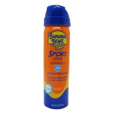Banana Boat Sport CoolZone SPF30 Spray   Instant Cooling Sun Protection 1 Pack 