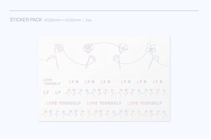 BTS love your self 承 Her 4枚 未開封新品 BTS - LOVE YOURSELF 承 'Her' 4 version Set + Store Gift