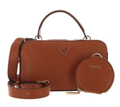 GUESS Eco Alexie Crossbody Top Zip Umhängetasche Utensilientasche Handtasche Neu