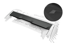 Heckscheibenblende Heckspoiler für Mercedes SLK/SLC (R172) Roadster HSB124-S