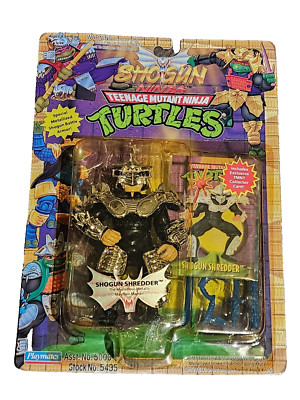 Shogun Shredder - Vintage 1994 TMNT Teenage Mutant Ninja Turtles MOC  PRISTINE!