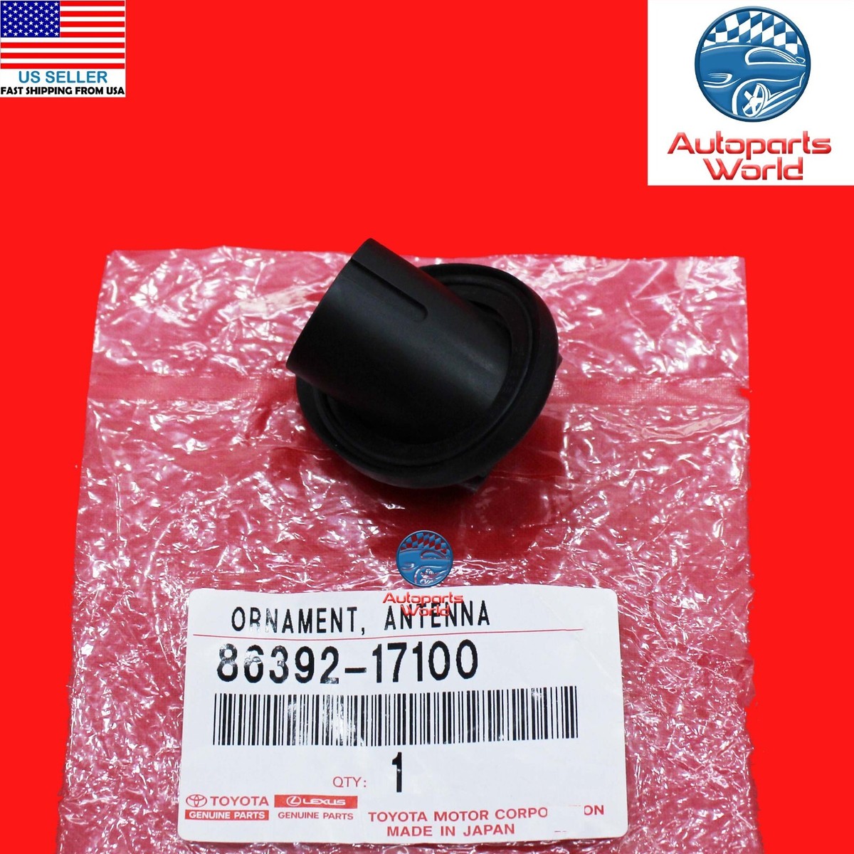 GENUINE OEM TOYOTA 2000-2005 MR5 SPYDER POWER ANTENNA ORNAMENT