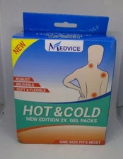 hot & cold new edition 2x gel packs - one size fits most