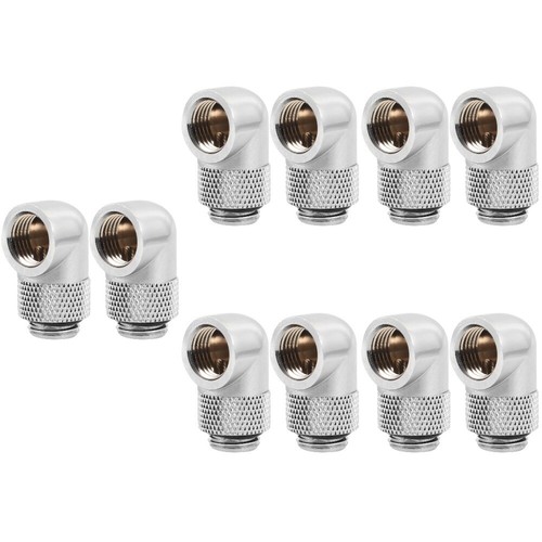 Set of 5 Computer Wassergekühlt Ellbogen Armaturen Für Wasserkühlungssysteme - Afbeelding 4 van 12