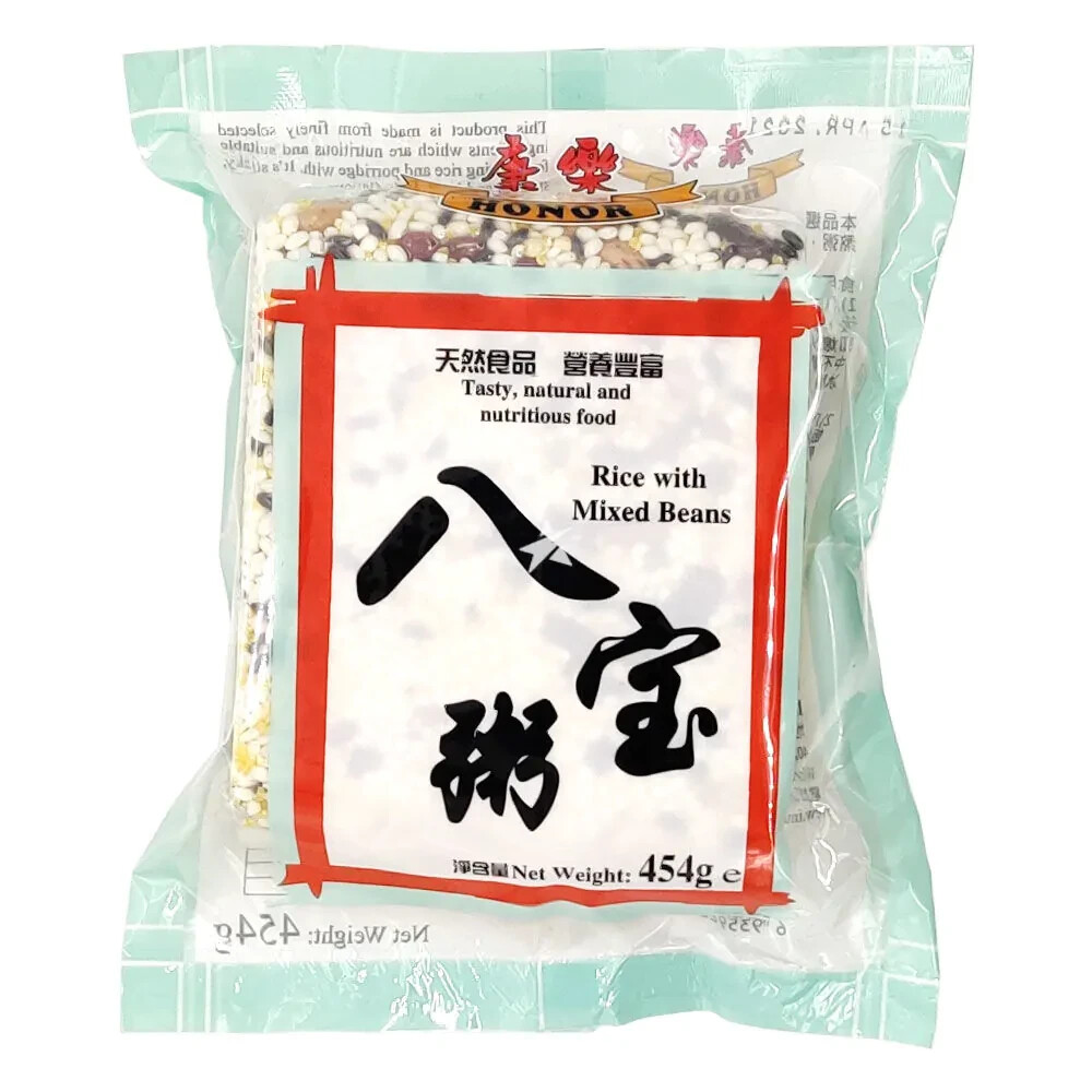 Honor Eight Treasure Porridge Congee Rice with Mixed Beans Desserts 454g 八宝粥