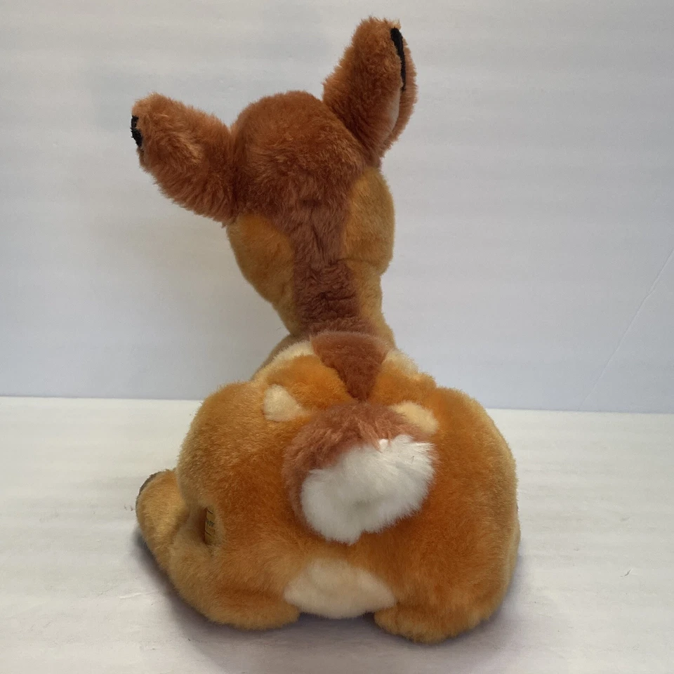 Disney Bambi Plush Stuffed Disney Store Medium 12”x10” Collectors Flower Doll - Image 4 of 4