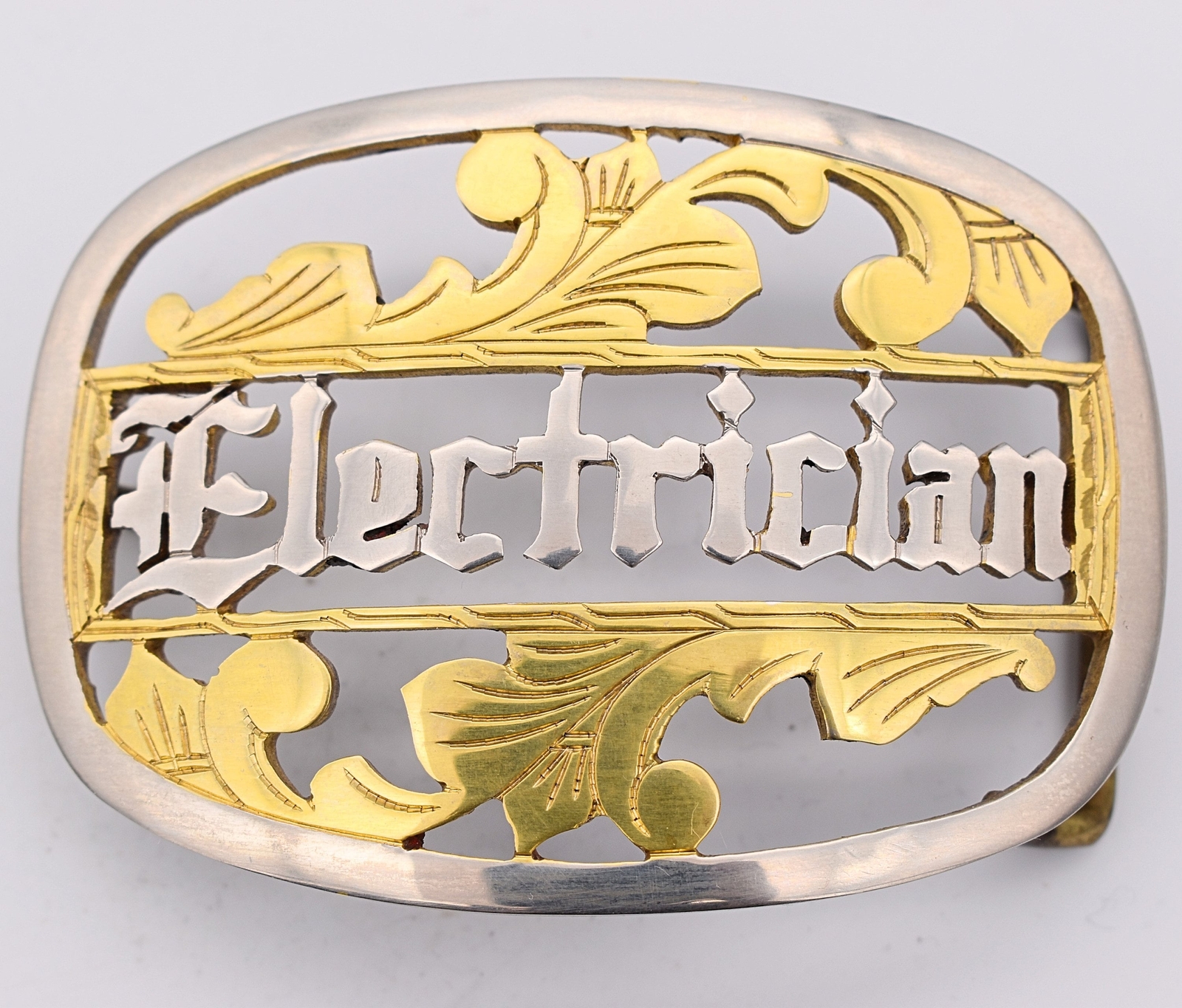 Electrician Vintage Belt Buckle